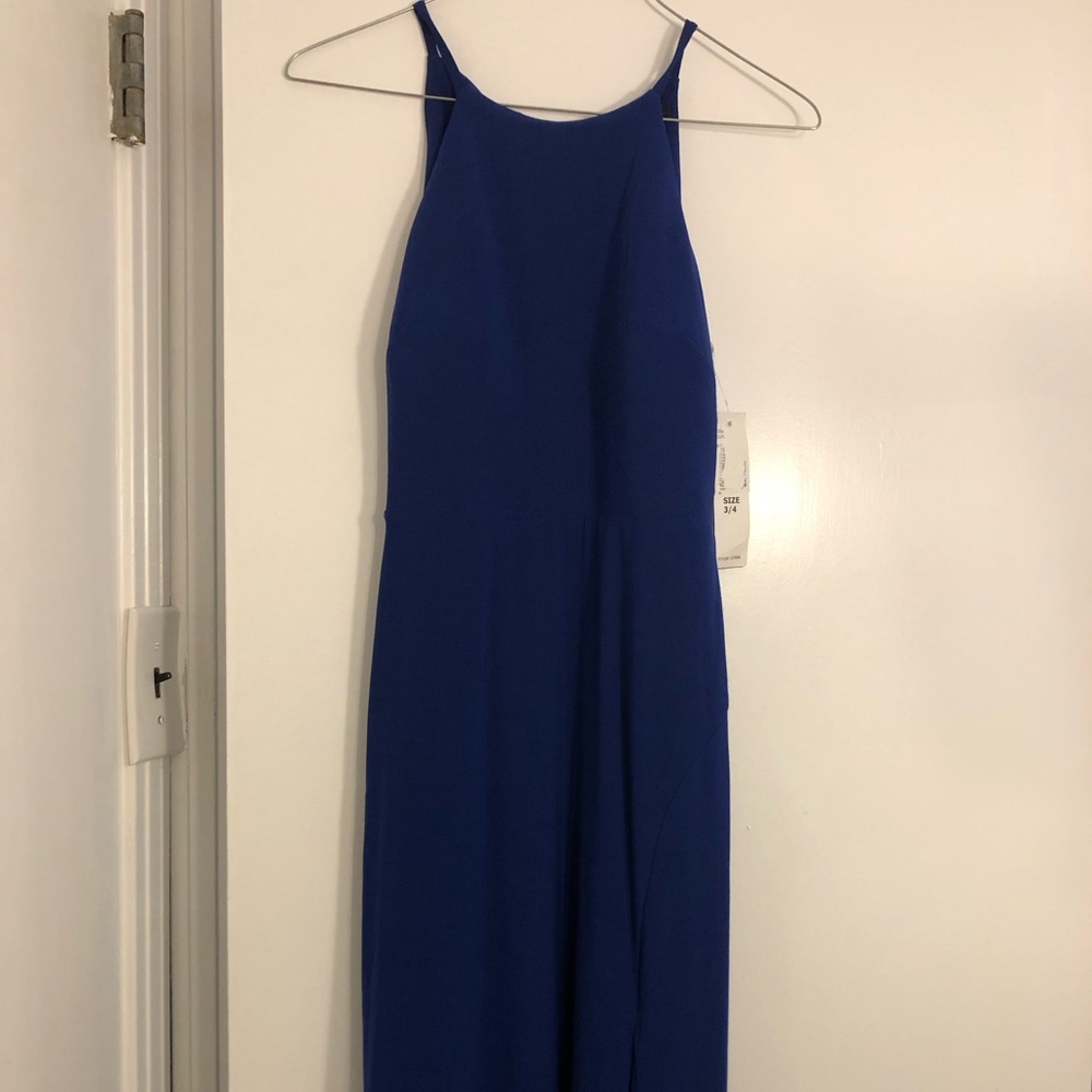 Beautiful blue evening/prom dress. Size 3/4